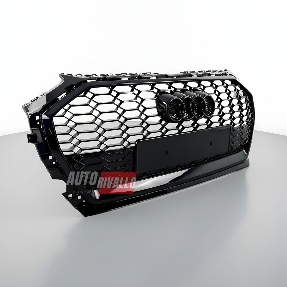 Griglia Audi Q5 FY 2021-2024. RSQ5 Look nero lucido per un frontale premium