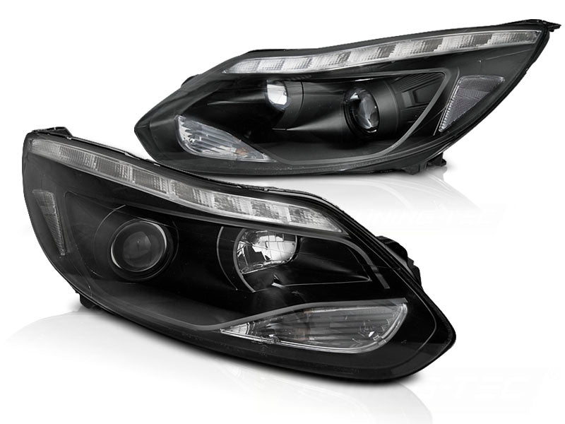 Gruppi ottici LED Ford Focus MK3 design moderno omologati E1