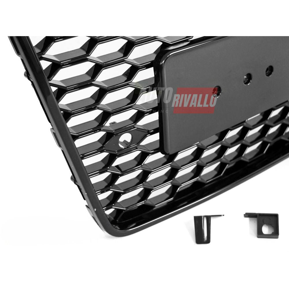 AUDI A8 D4 2013-2017 Griglia Anteriore RS8 Look Nera - autorivallo