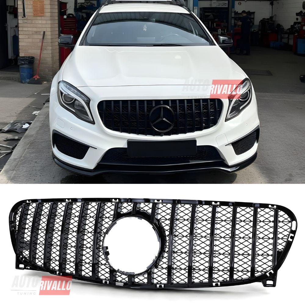 Griglia anteriore AMG Panamericana Look per Mercedes GLA X156 2013-2016