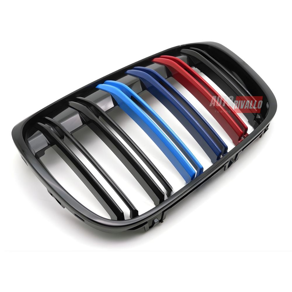 Mascherina Tuning BMW X1 F48 2015-2019 3 colori. Dettaglio esclusivo per appassionati