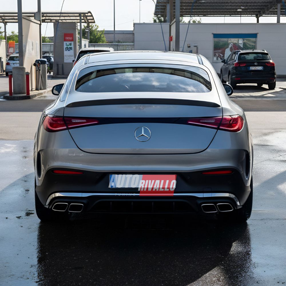 Diffusore posteriore per Mercedes GLC C254 Coupé, upgrade estetico AMG Look