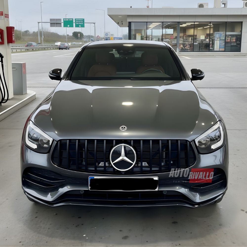 Mascherina Panamericana Mercedes GLC 2019-2022 stile AMG GT con design sportivo premium