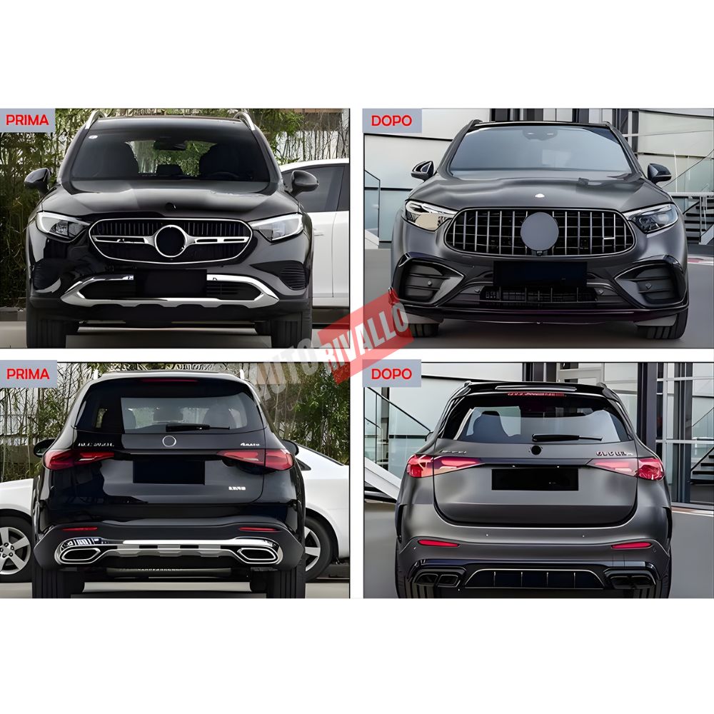 Per Mercedes GLC X254 SUV 2022-2026 Body Kit GLC63 AMG Look