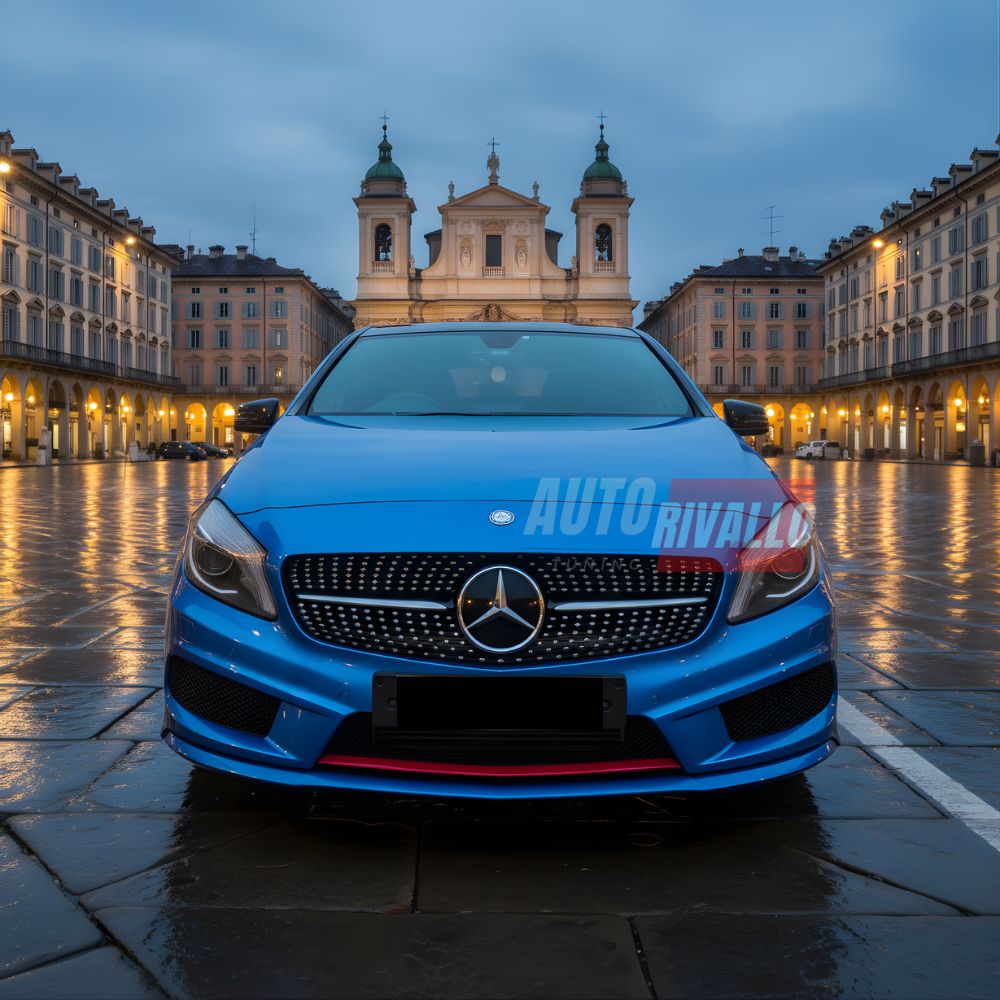 Griglia frontale Mercedes A W176 stile Diamond