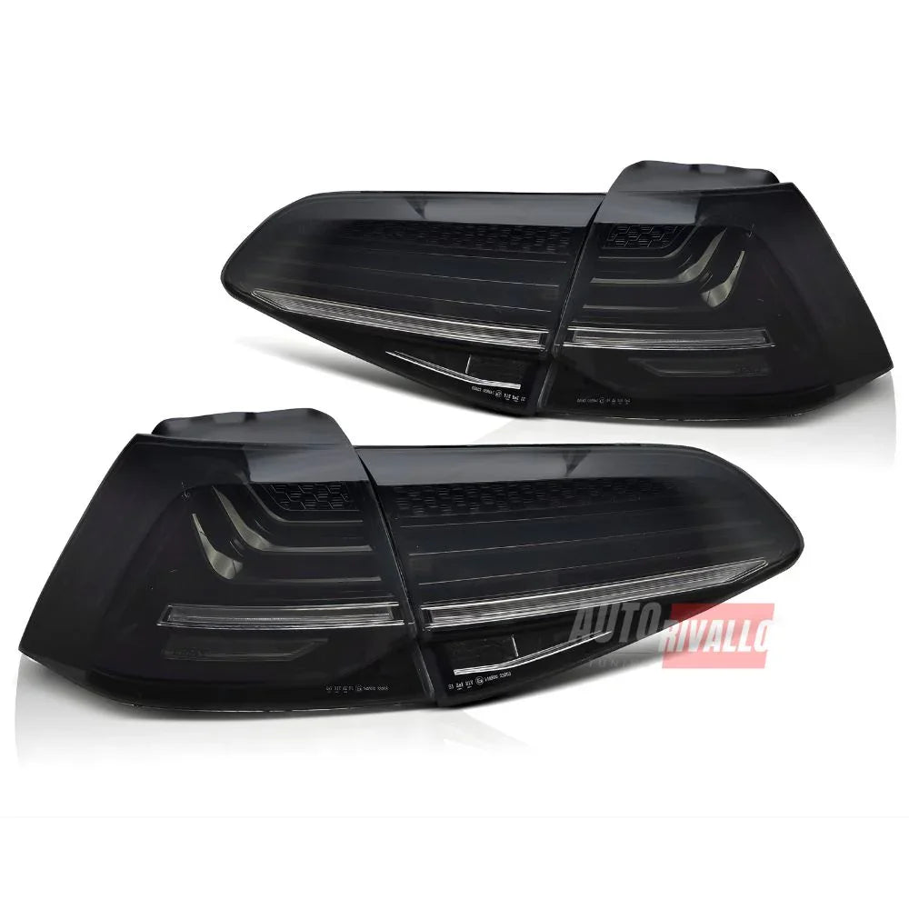 VW Golf 7 2012-2019 Fanali Posteriori Full LED Laser Fumé - autorivallo