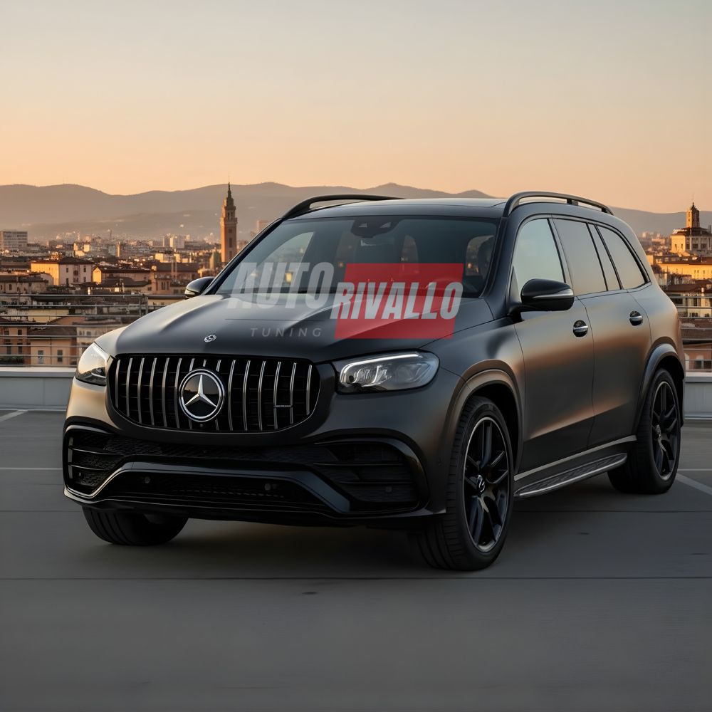 La griglia AMG GTR look trasforma l'estetica della tua Mercedes GLE W167 (2019-2023) con eleganza.