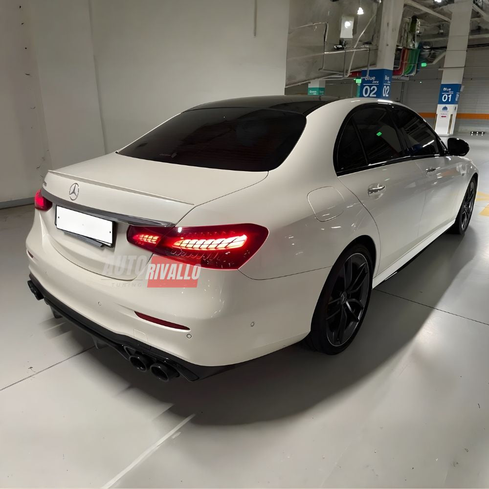 Mercedes Classe E W213 Berlina 2020-2023 Diffusore AMG E55 Look