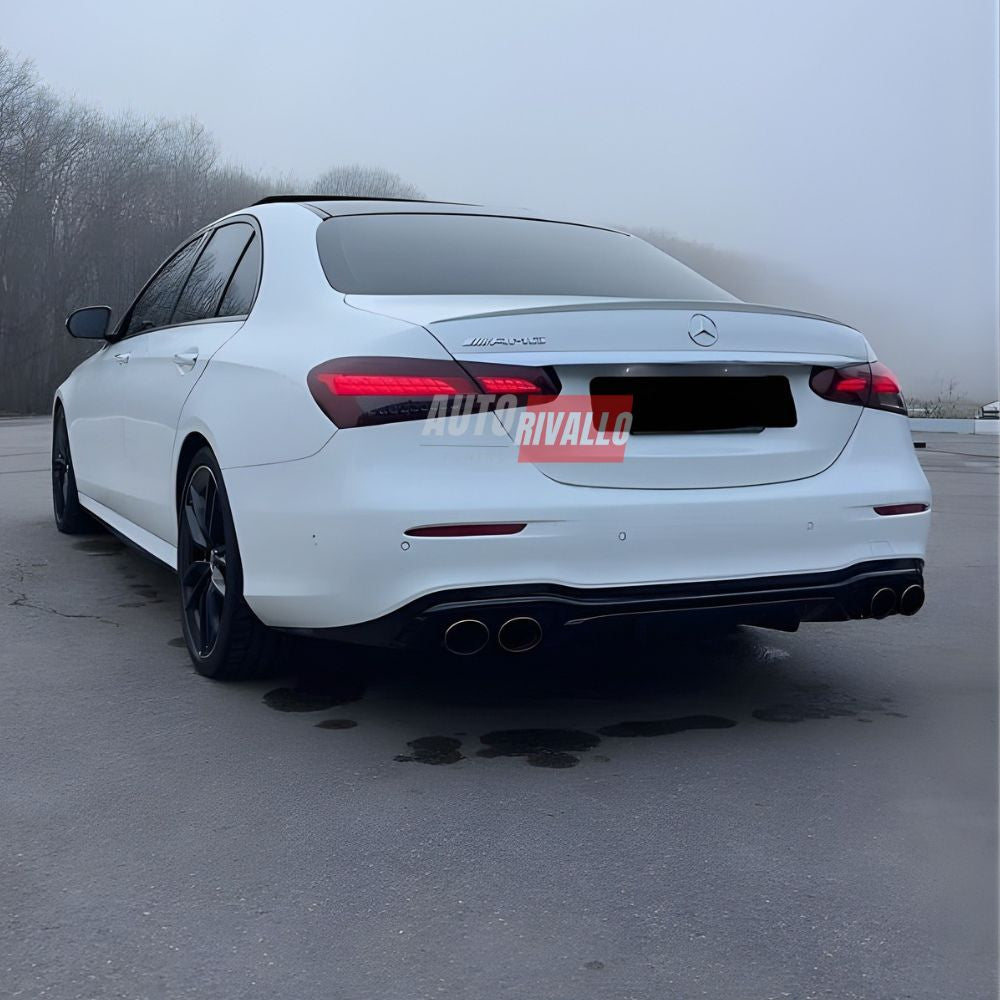 Mercedes Classe E W213 Berlina 2020-2023 Diffusore AMG E55 Look