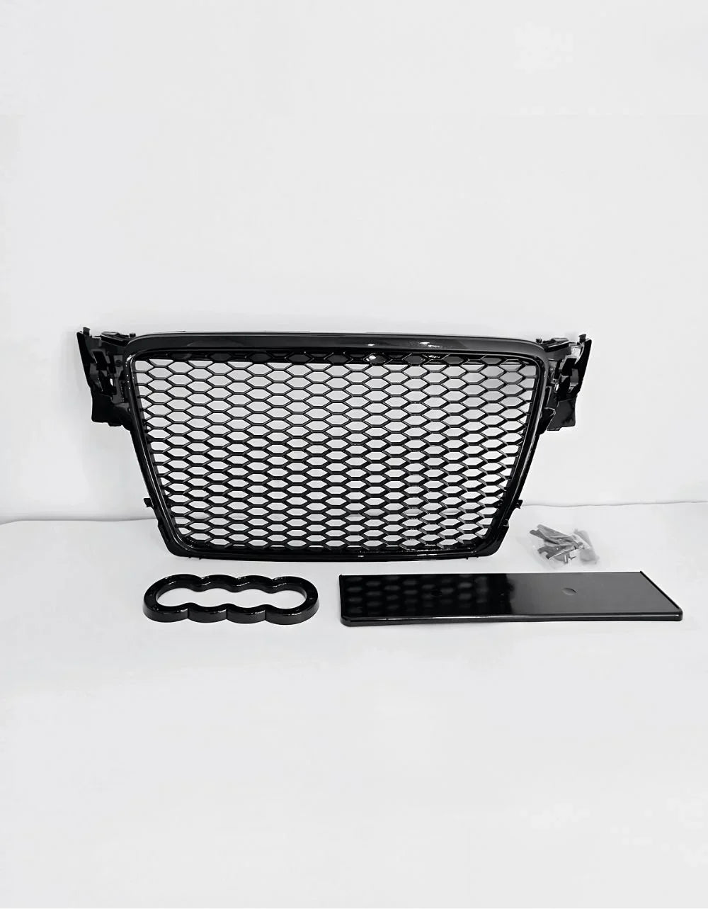 Audi A4 B8 8K 2007-2011 Griglia RS4 Look Nero Lucido con PDC - autorivallo