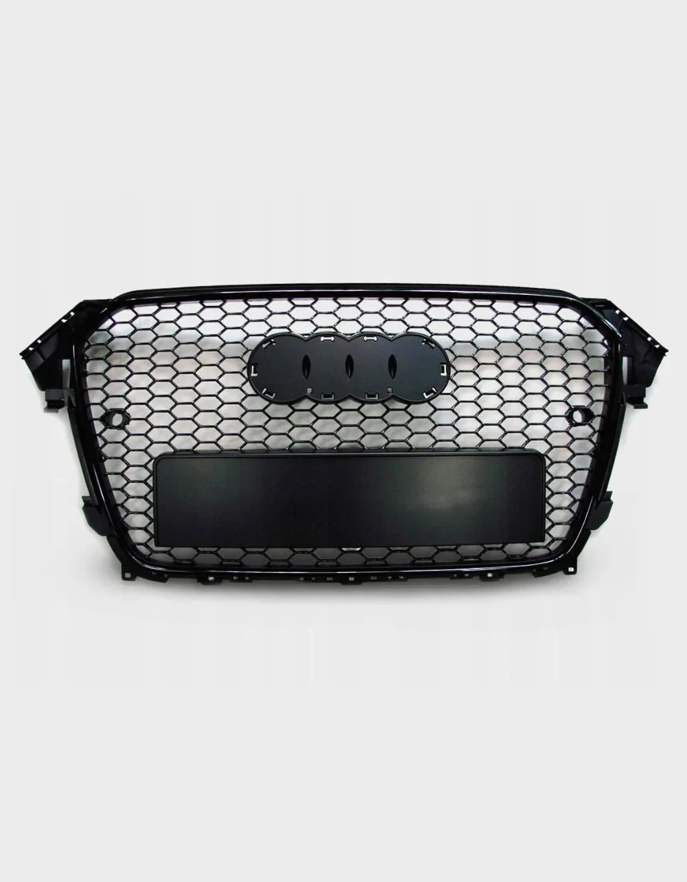 Audi A4 B8 8K 2011-2015 Griglia Radiatore RS4 Look Nero Lucido - autorivallo