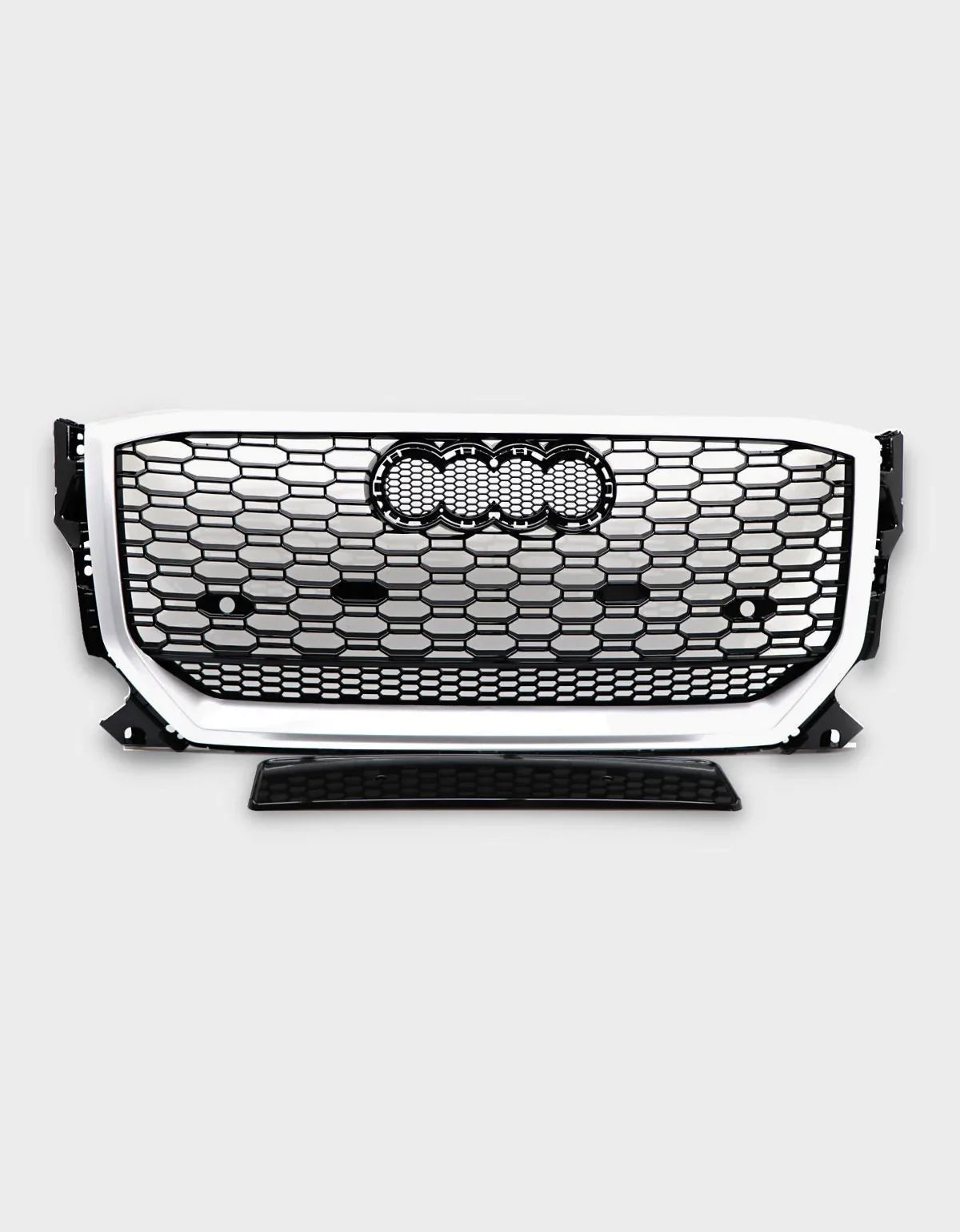Audi Q2 2016-2020 Griglia Radiatore Ottica RSQ2 Nero Argento - autorivallo