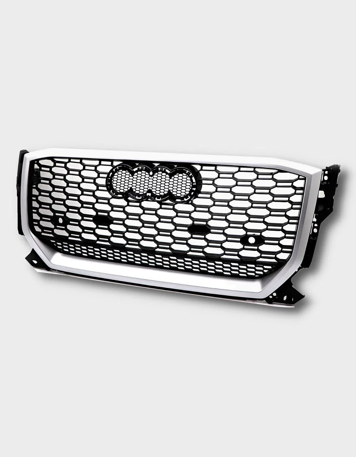 Audi Q2 2016-2020 Griglia Radiatore Ottica RSQ2 Nero Argento - autorivallo