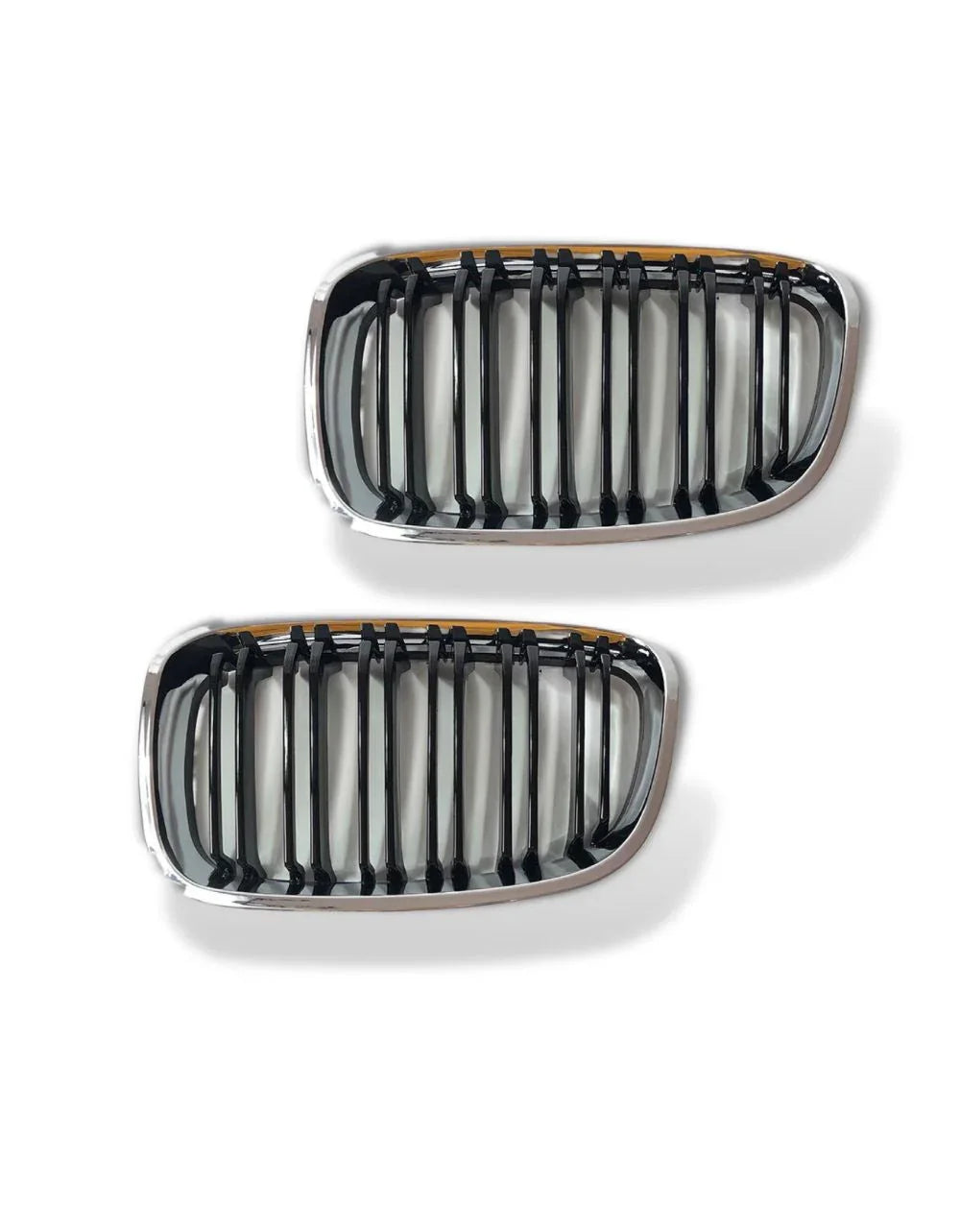 BMW Serie 1 F20 F21 2010-2015 Griglia M Look Nero Cromato - autorivallo