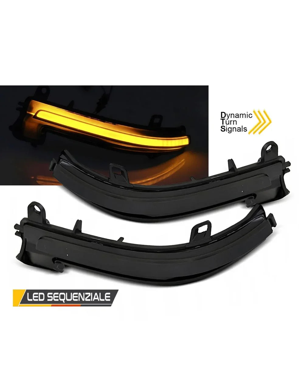 BMW 1 F20 F21 2010-2014 Frecce Specchietti LED Dinamiche SEQ - autorivallo