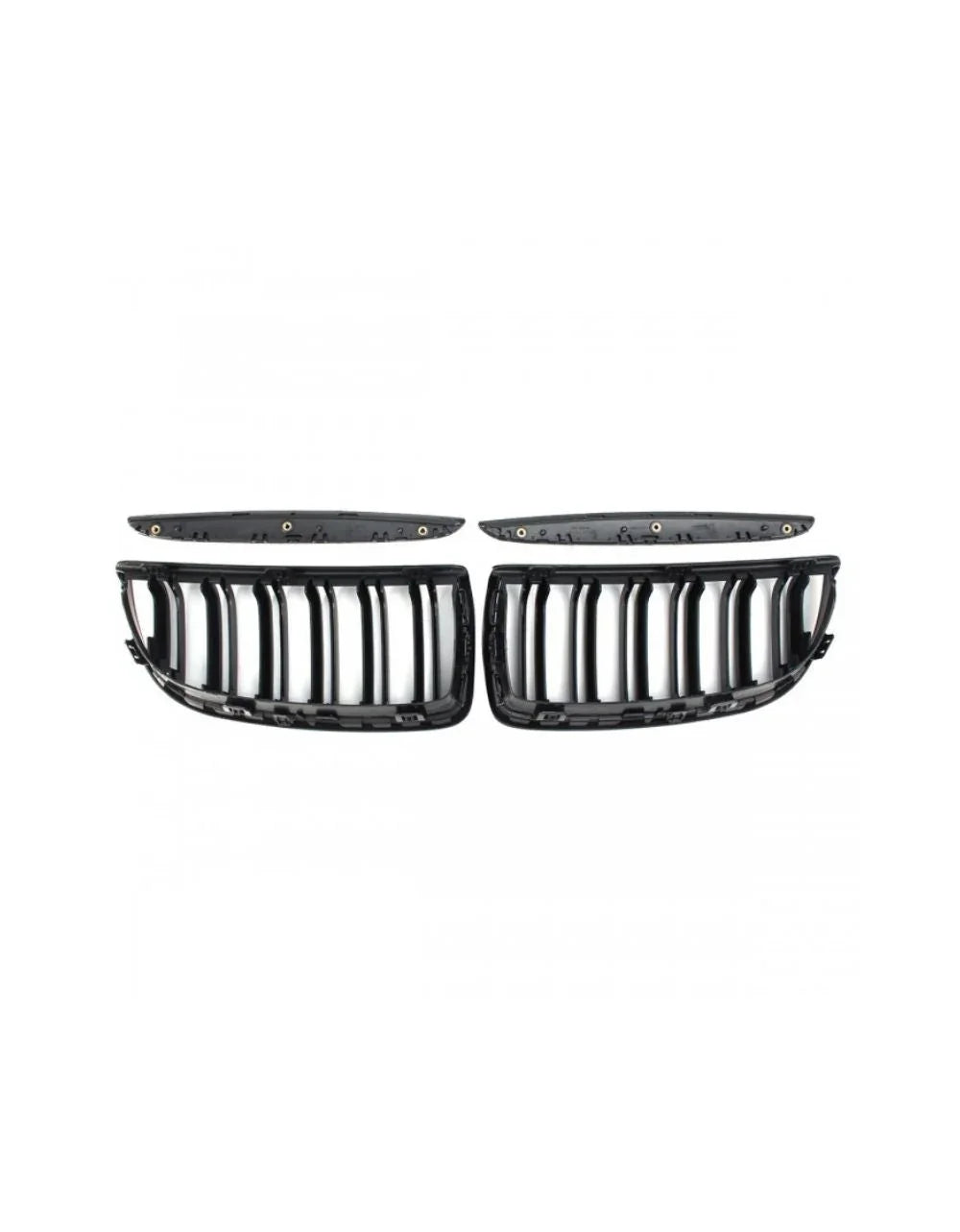 BMW 3 E90 E91 2005-2008 Griglia Radiatore M Look Nero Opaco - autorivallo