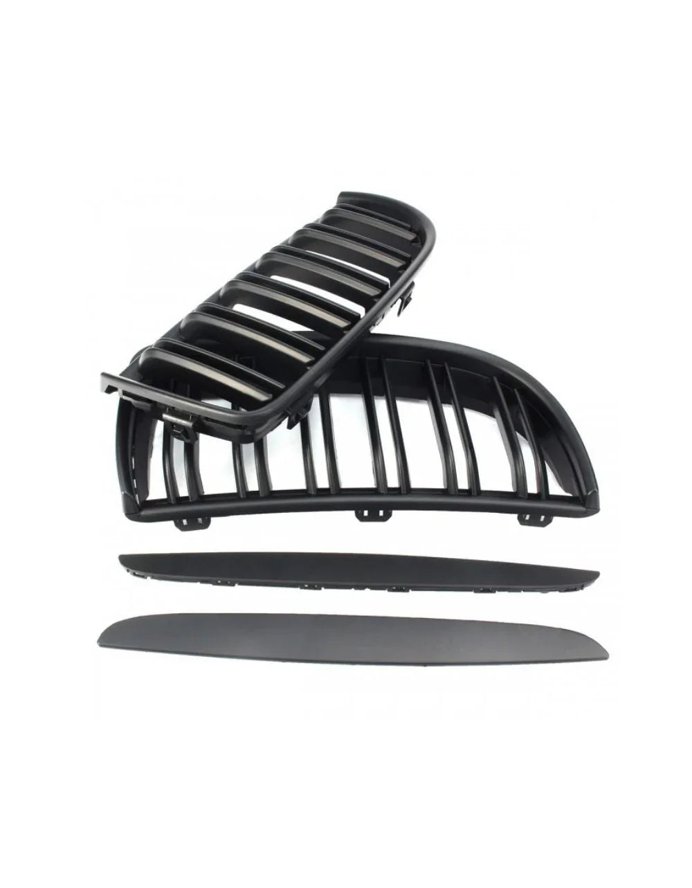 BMW 3 E90 E91 2005-2008 Griglia Radiatore M Look Nero Opaco - autorivallo