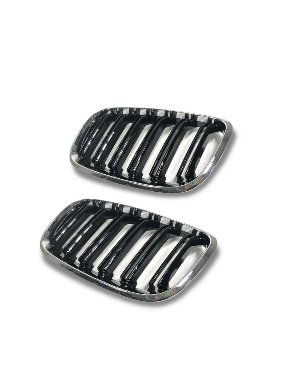 Griglia Radiatore Nero Cromo PRASCO Per VW Polo AW1/BZ1 – Sostituzione OEM 2G0853651, Modanatura Decorativa