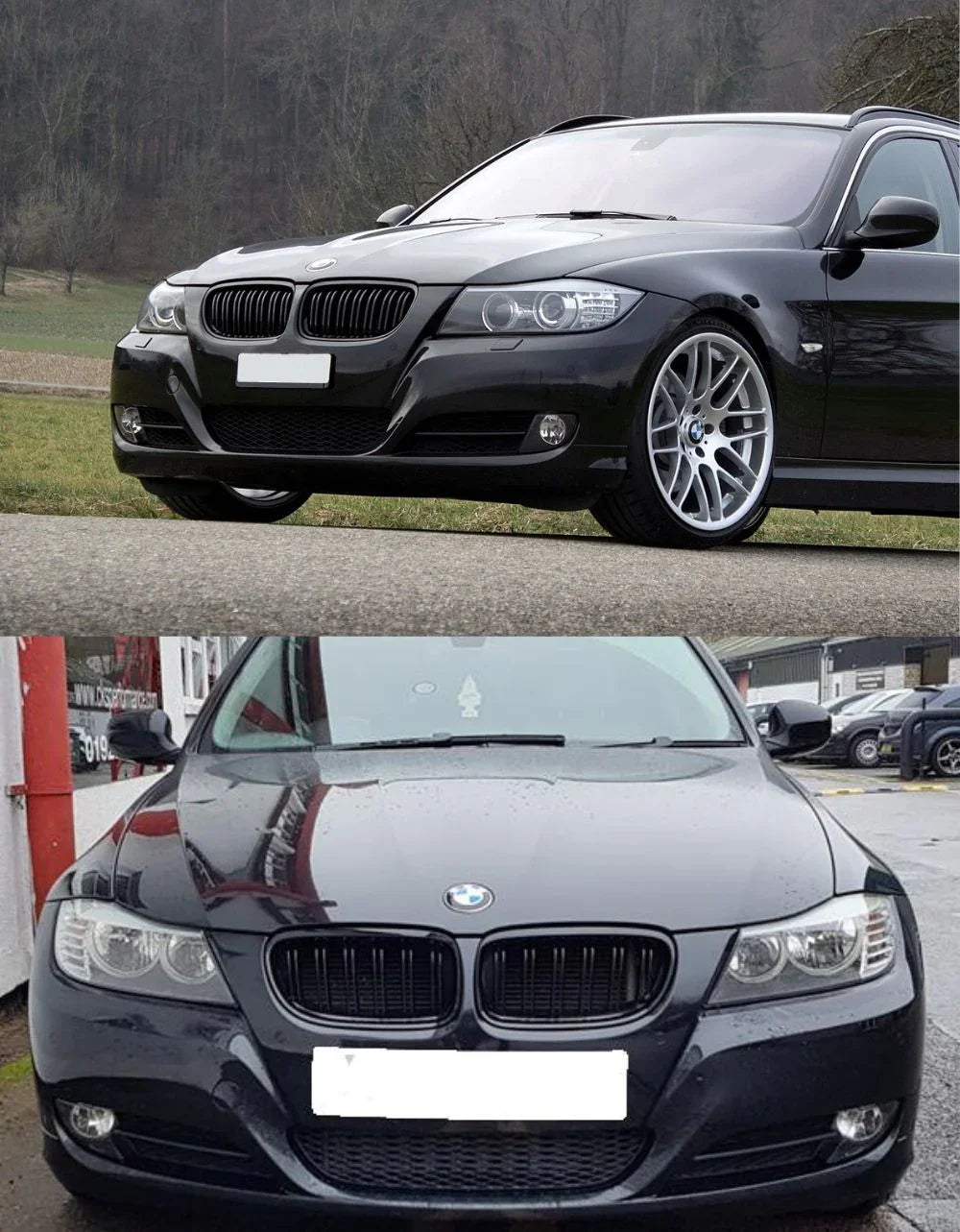 BMW 3 E90 E91 2008-2012 Griglia Radiatore M Doppia Striscia - autorivallo