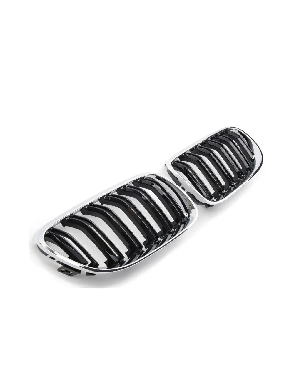 BMW Serie 3 E92 E93 10-13 Griglia Radiatore Nero Cromato - autorivallo