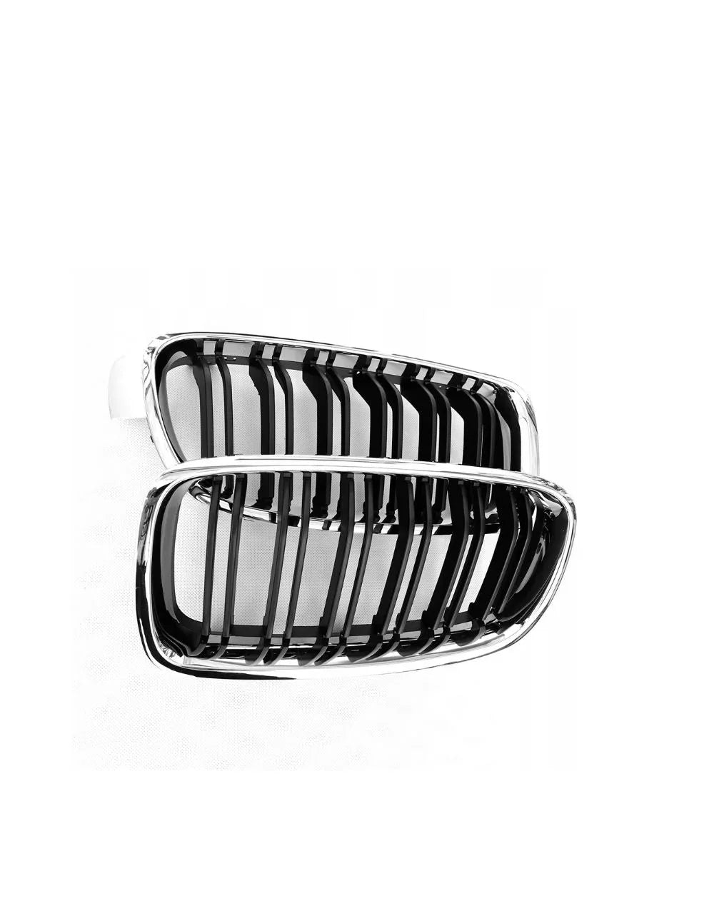 BMW Serie 3 F30 F31 11-19 Griglia Radiatore Nero Cromato - autorivallo