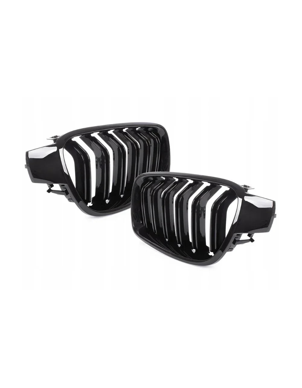 BMW Serie 3 F30 F31 2011-2015 Griglia Doppia Striscia M Look - autorivallo