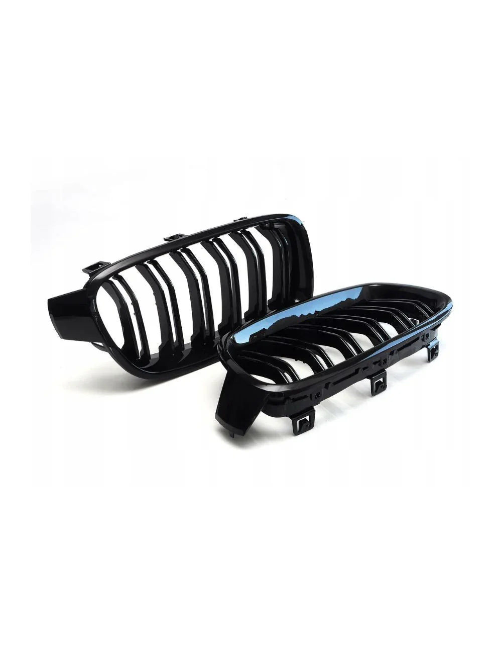 BMW Serie 3 F30 F31 2011-2015 Griglia Doppia Striscia M Look - autorivallo