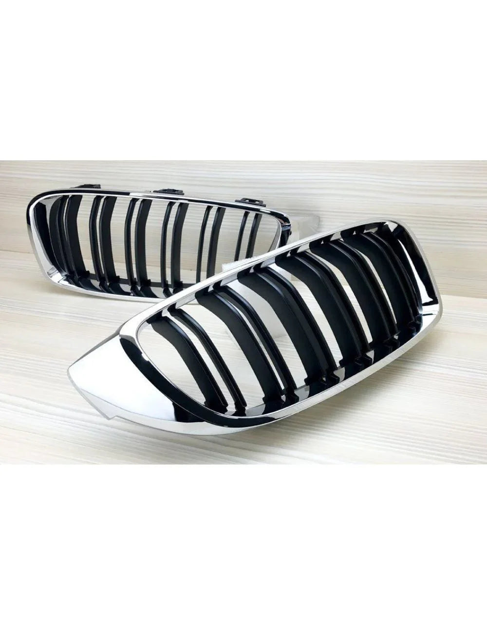 BMW Serie 4 F32 F33 F36 13-21 Griglia Radiatore Nero Cromato - autorivallo