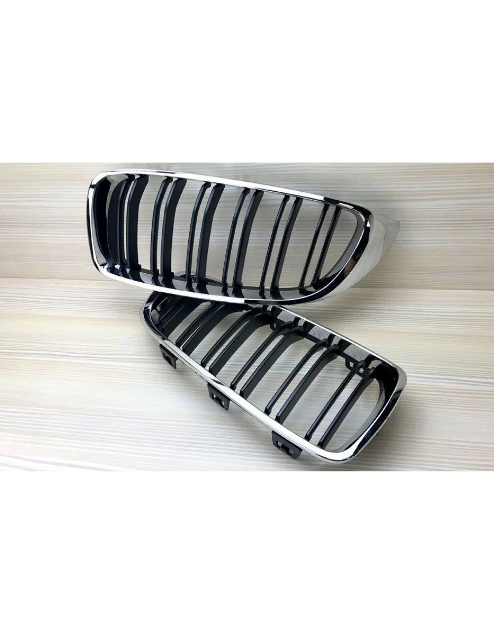 BMW Serie 4 F32 F33 F36 13-21 Griglia Radiatore Nero Cromato - autorivallo