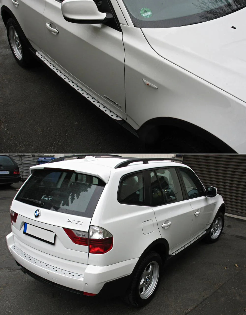 BMW X3 E83 2004-2010 Pedane Laterali in Alluminio - Set - autorivallo