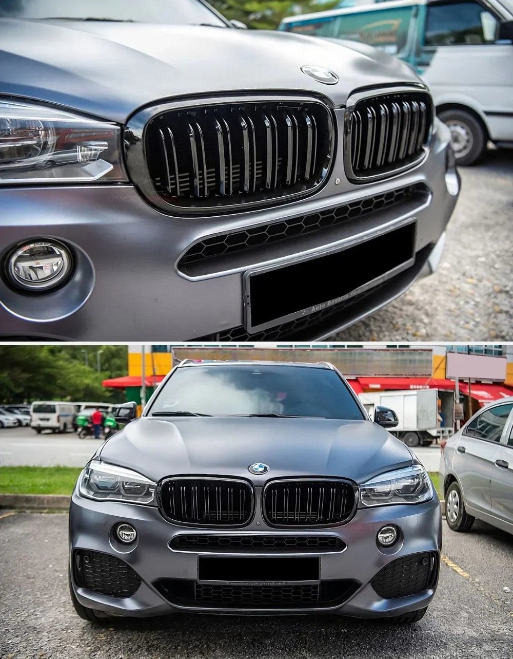 BMW X5 F15 13-18 Griglia Anteriore M Look Doppia Striscia - autorivallo