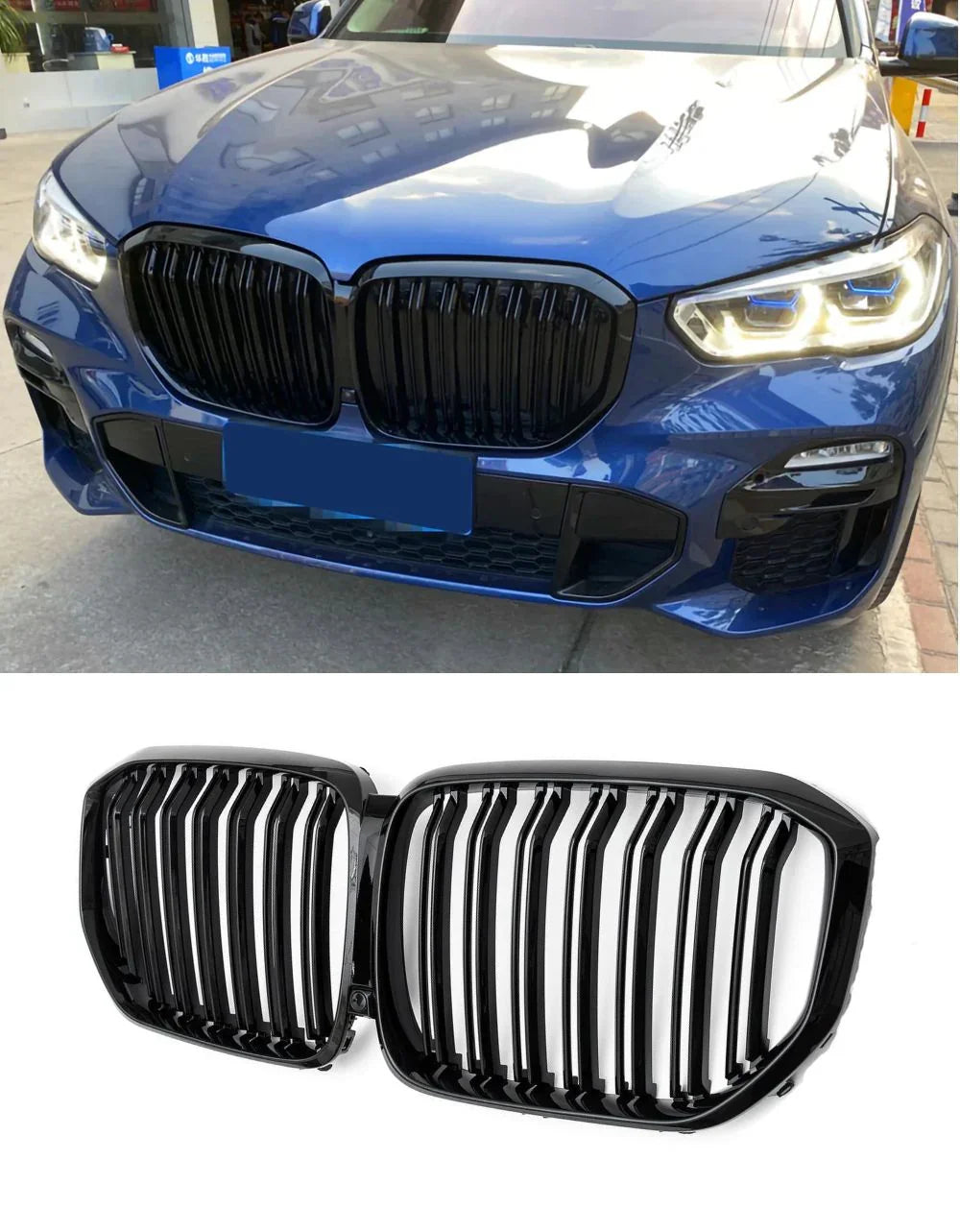 BMW X5 G05 2018-2023 Griglia Anteriore M Look Nero Lucido - autorivallo