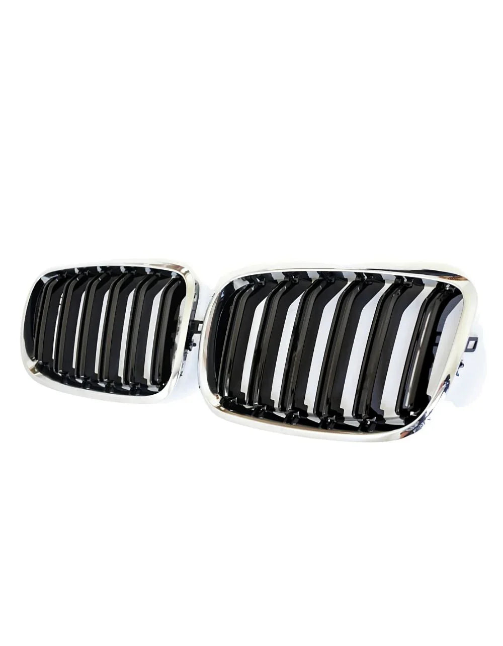 BMW X6 E71 2008-2014 Griglia Radiatore M Look Nero Cromato - autorivallo