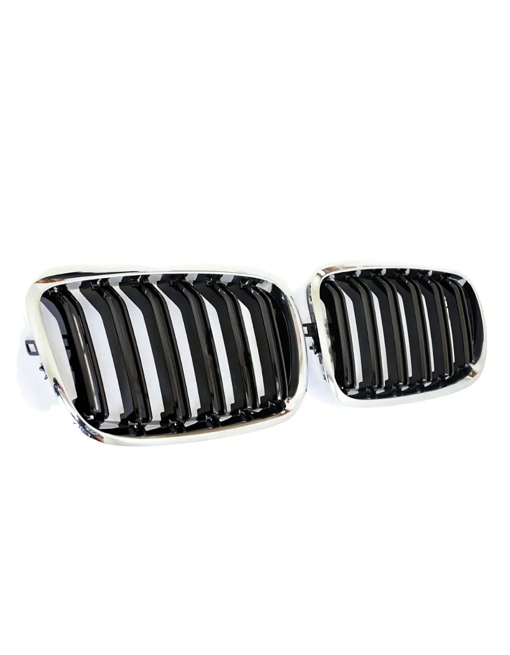 BMW X6 E71 2008-2014 Griglia Radiatore M Look Nero Cromato - autorivallo