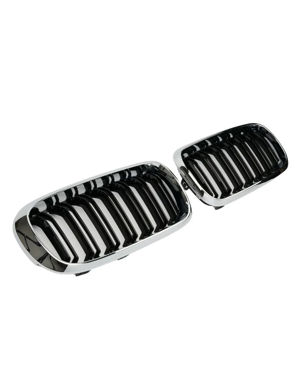 BMW X6 F16 2014-2018 Griglia Radiatore M Look Nero Cromato - autorivallo