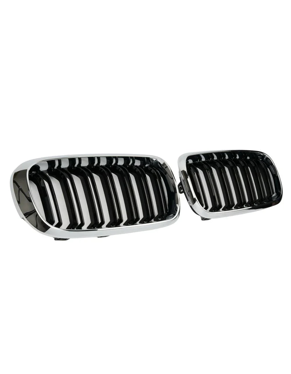 BMW X6 F16 2014-2018 Griglia Radiatore M Look Nero Cromato - autorivallo