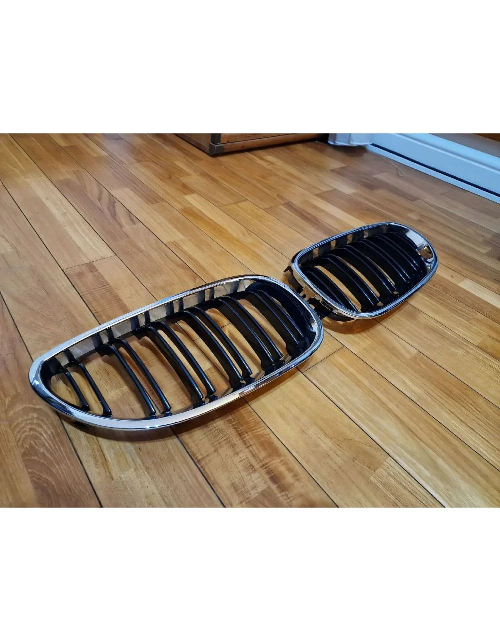 BMW Serie 5 E60 E61 2003-2010 Griglia M Look Nero Cromato - autorivallo