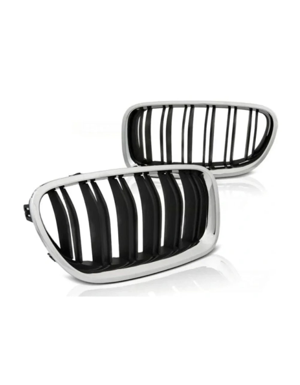 BMW Serie 5 F10 F11 2010-2017 Griglia M Look Nero Cromato - autorivallo