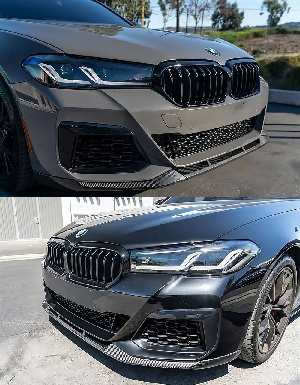 BMW 5 G30 G31 2020- Griglia Anteriore M Sport Nero Lucido - autorivallo