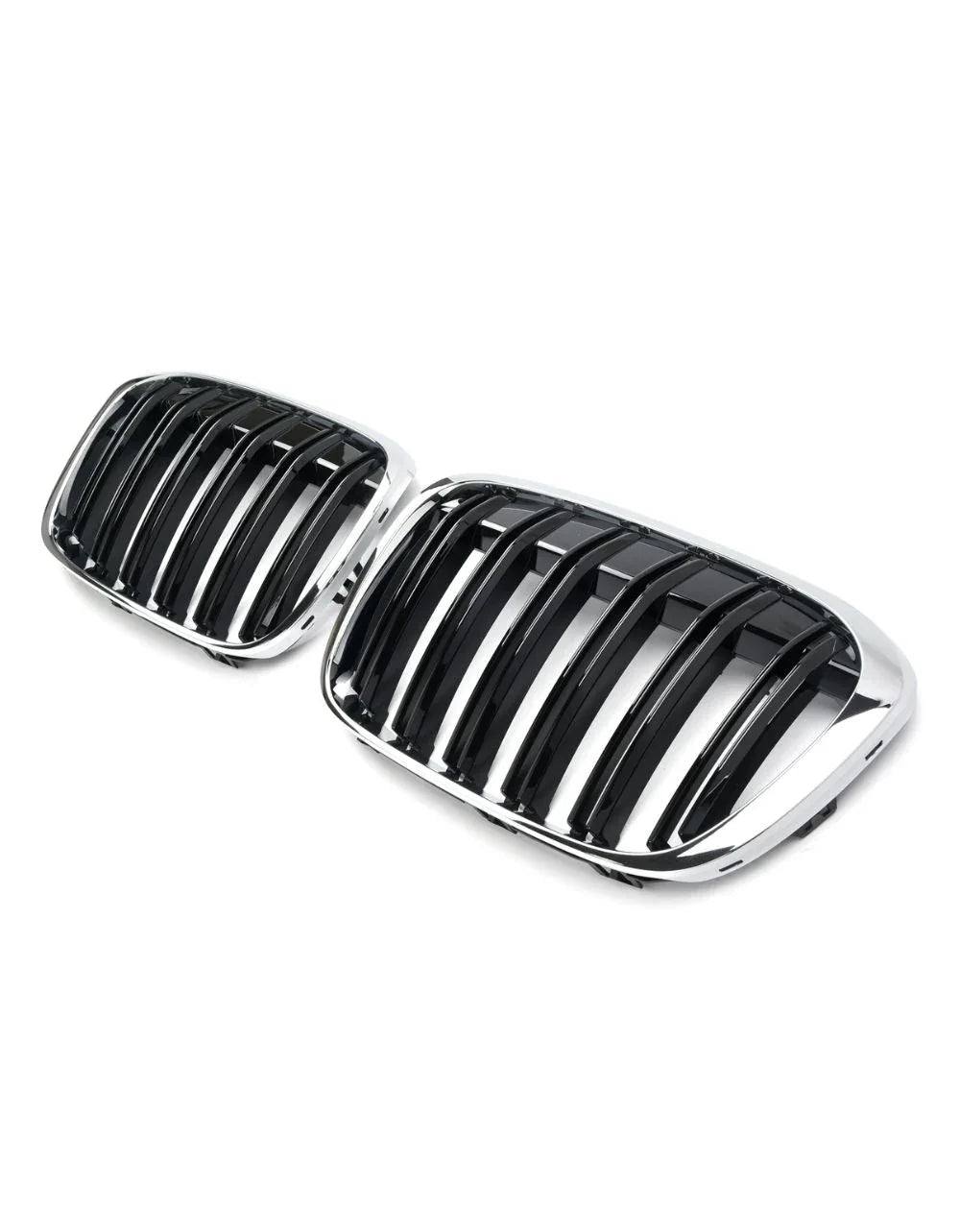 BMW X1 F48 2015-2019 Griglia Radiatore M Look Nero Cromato - autorivallo