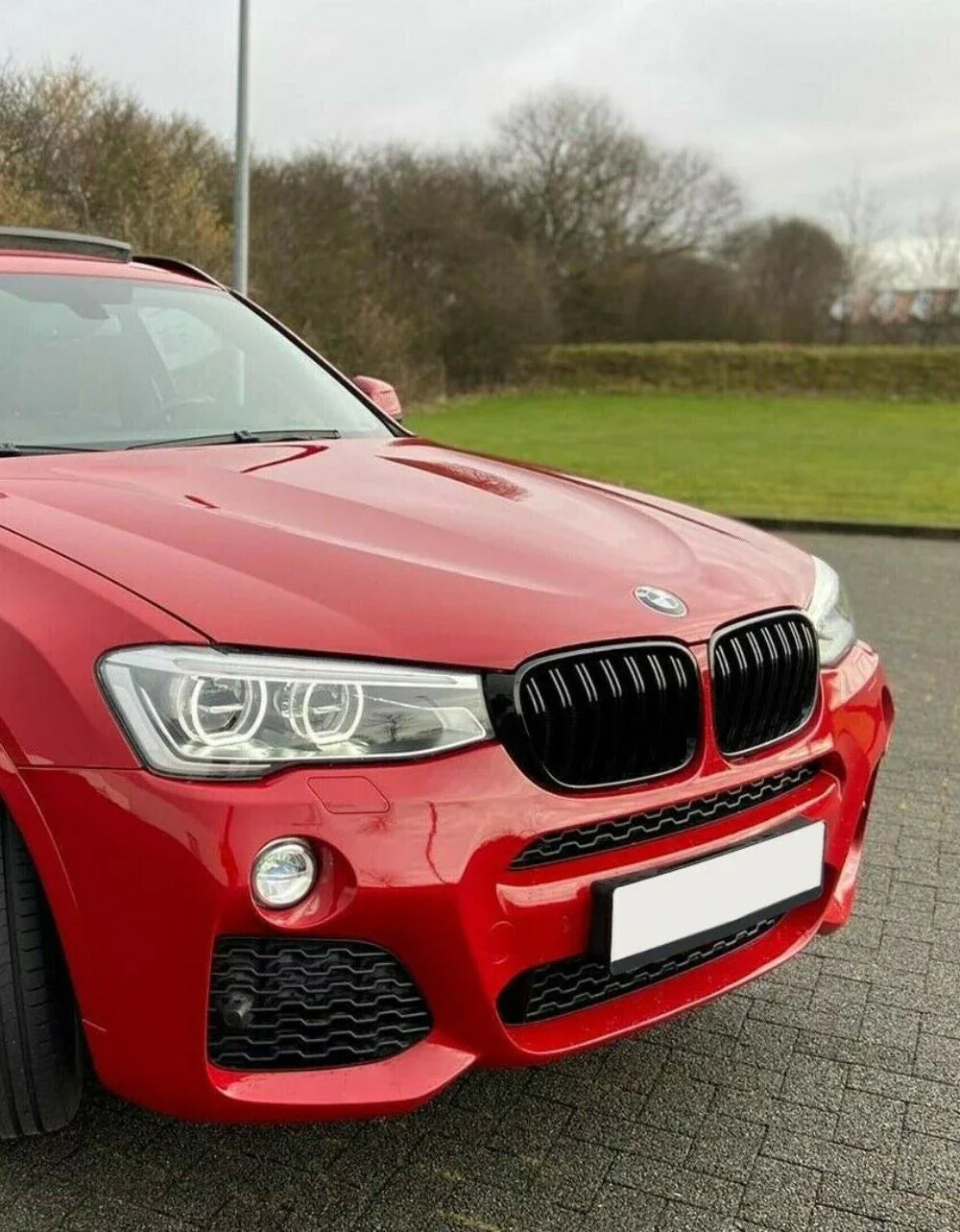 BMW X3 F25 2014-2017 Griglia Anteriore M Look Nero Lucido - autorivallo