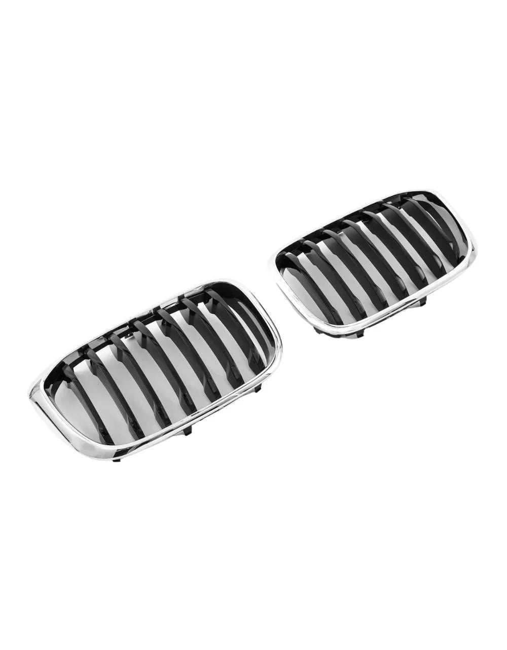 BMW X3 G01 2017-2021 Griglia Anteriore M Look Nero Cromato - autorivallo