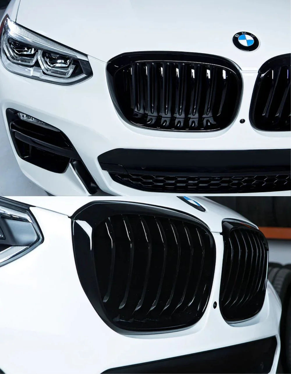 BMW X3 G01 2017-2021 Griglia Anteriore M Look Nero Lucido - autorivallo