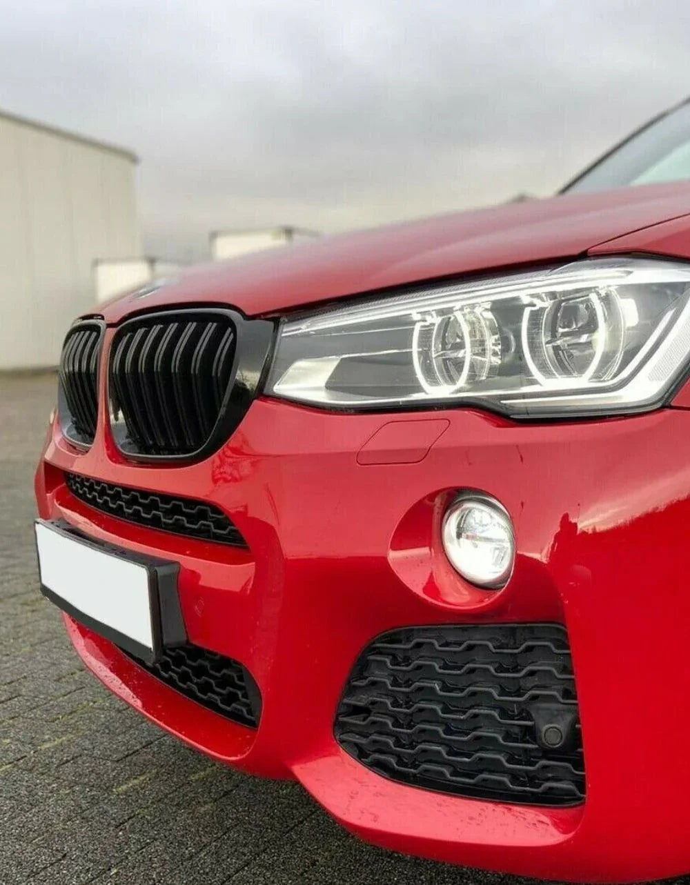 BMW X4 F26 2014-2018 Griglia Radiatore M Look Nero Lucido - autorivallo