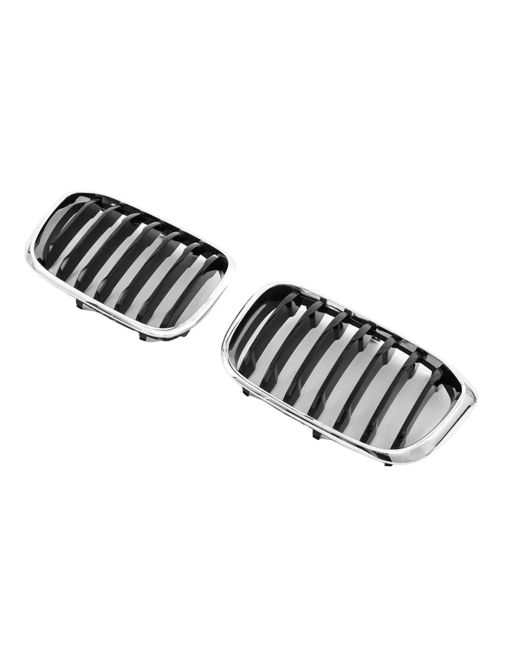 BMW X4 G02 2018-2021 Griglia Anteriore M Look Nero Cromato - autorivallo