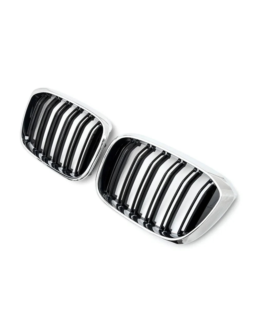 BMW X4 G02 2018-2021 Griglia Radiatore M Look Nero Cromato - autorivallo