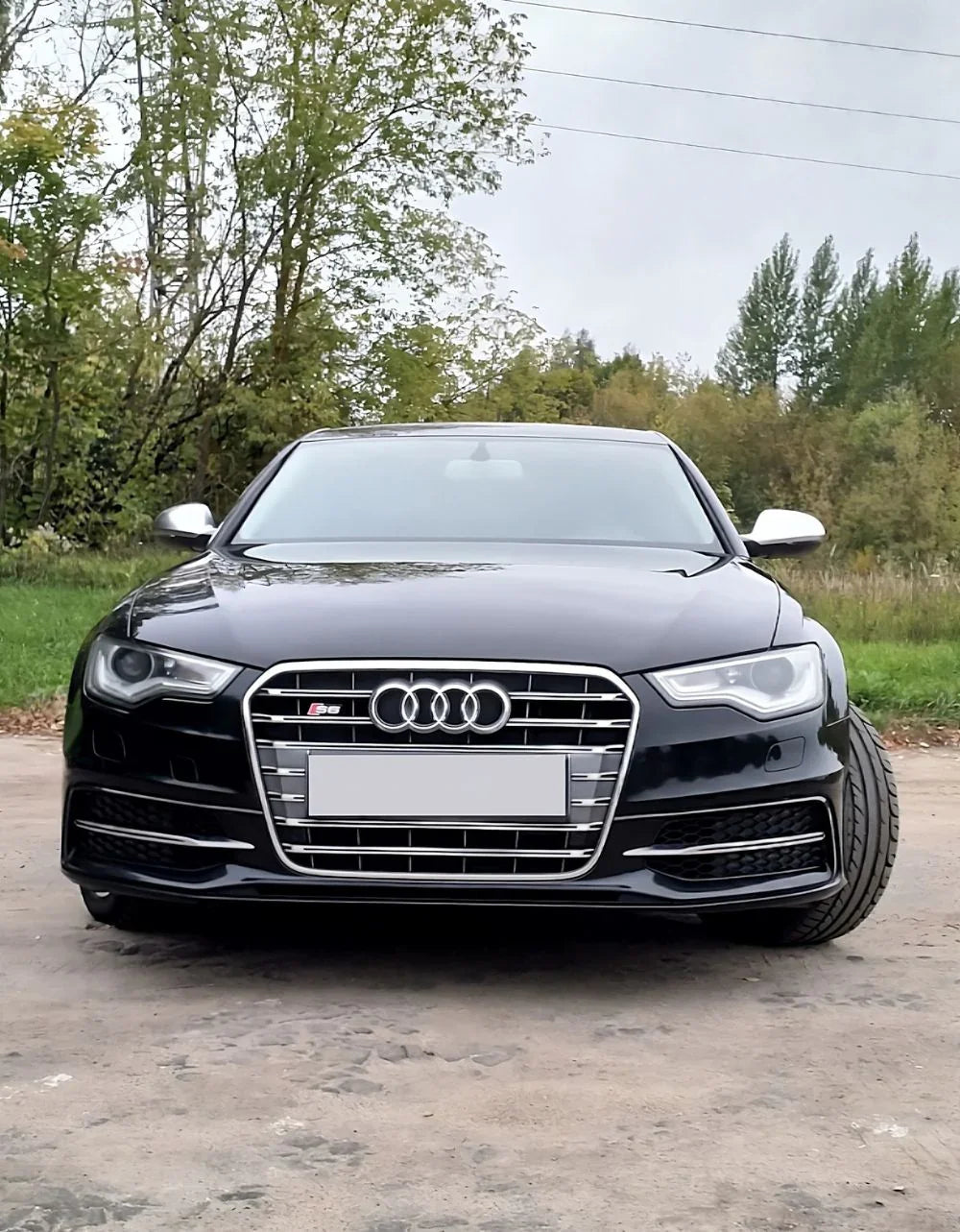 Audi A6 4G C7 2011-2017 Calotte Specchietti S-Line Satinate - autorivallo