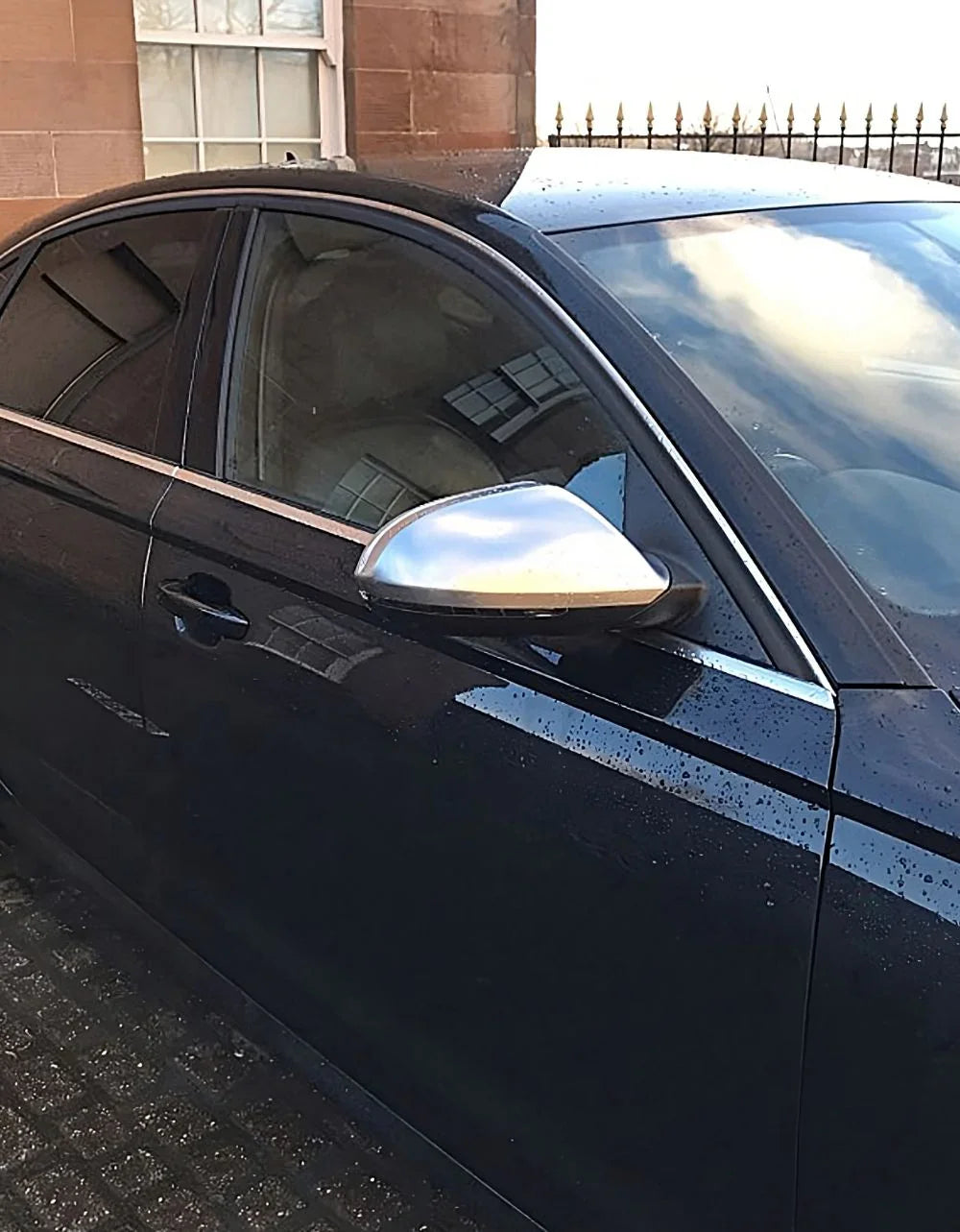 Audi A6 4G C7 2011-2017 Calotte Specchietti S-Line Satinate - autorivallo