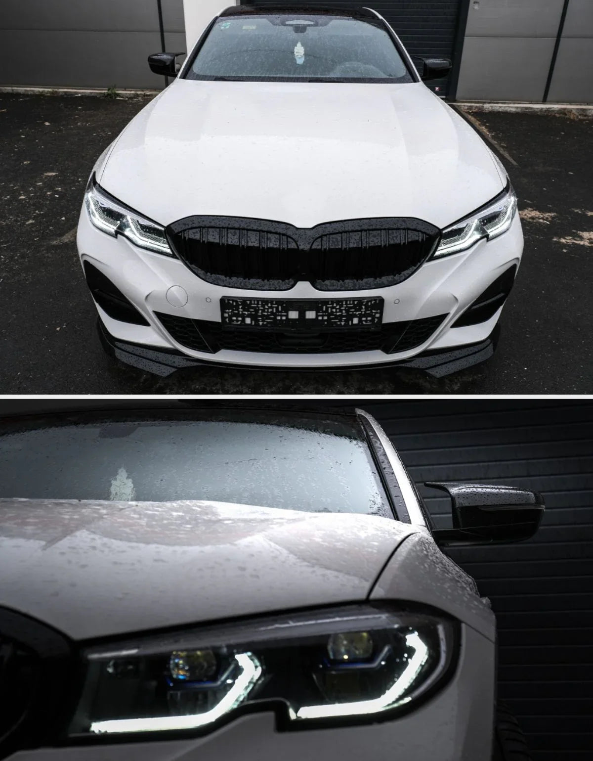 BMW Serie 3 G20 G21 2018-2022 Calotte Specchietti M Sport Nero - autorivallo