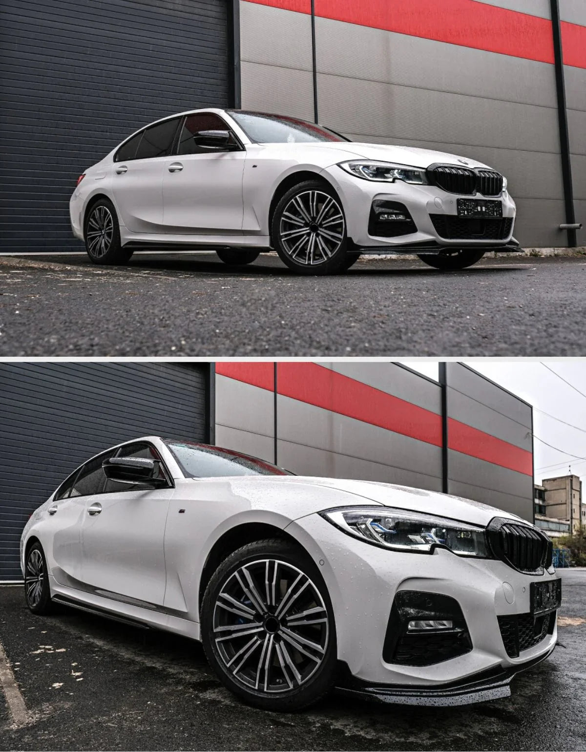 BMW Serie 3 G20 G21 2018-2022 Calotte Specchietti M Sport Nero - autorivallo